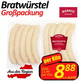 Wurstico Bratwürstel Großpackung Angebot