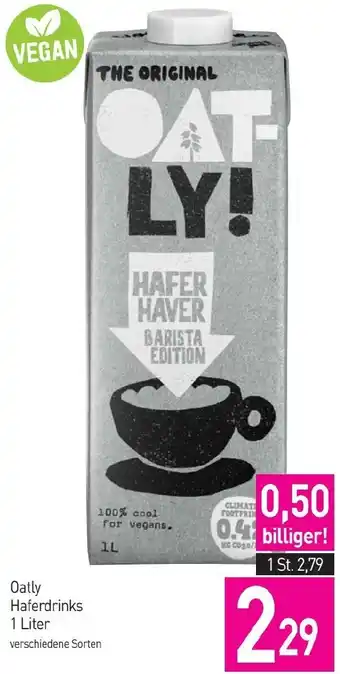Sutterlüty Oatly Haferdrinks 1 Liter Angebot