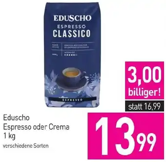 Sutterlüty Eduscho Espresso oder Crema 1 kg Angebot
