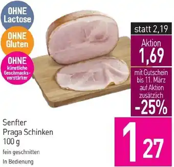 Sutterlüty Senfter Praga Schinken 100 g Angebot