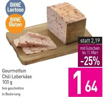 Sutterlüty Gourmetfein Chili Leberkäse 100 g Angebot