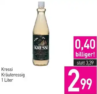 Sutterlüty Kressi Kräuteressig 1 Liter Angebot