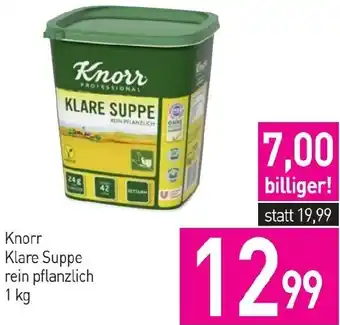 Sutterlüty Knorr Klare Suppe rein pflanzlich 1 kg Angebot