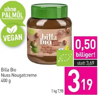 Sutterlüty Billa Bio Nuss Nougatcreme 400 g Angebot