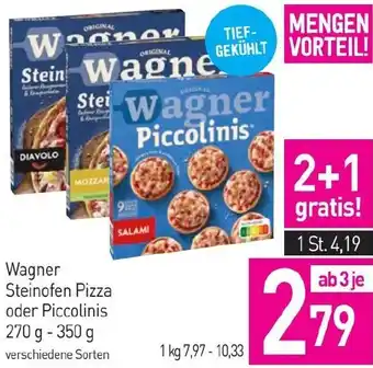 Sutterlüty Wagner Steinofen Pizza oder Piccolinis 270 g - 350 g Angebot