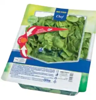 Metro Babyspinat Angebot