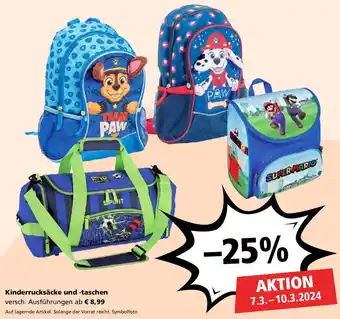 Pagro Diskont Kinderrucksäcke und -taschen Angebot