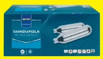 Metro Sahnekapseln Angebot