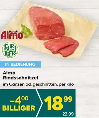 Billa Almo Rindsschnitzel Angebot