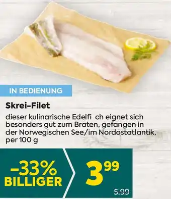 Billa Skrei-Filet Angebot