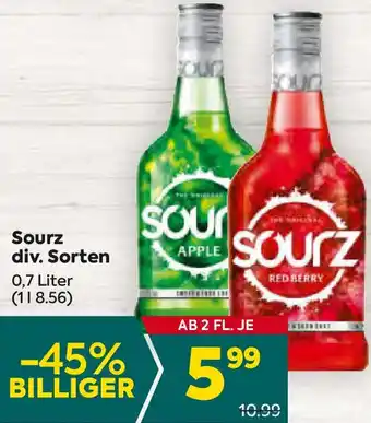 Billa Sourz div. Sorten Angebot