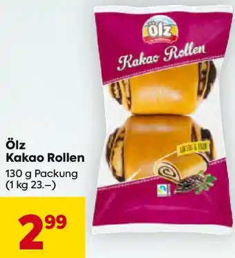 Billa ölz Kakao Rollen Angebot