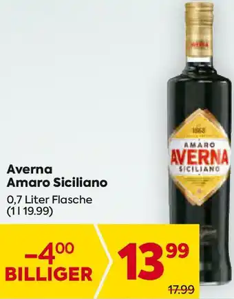 Billa Averna Amaro Siciliano Angebot