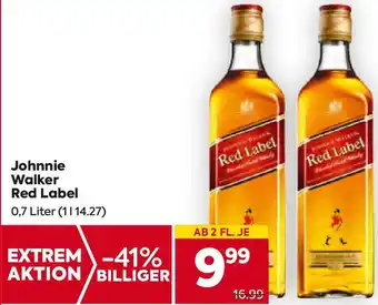 Billa Johnnie Walker Red Label Angebot