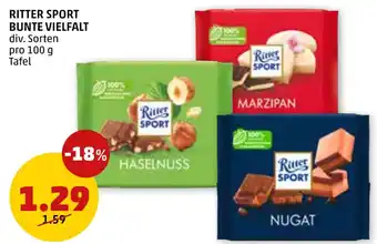 PENNY RITTER SPORT BUNTE VIELFALT Angebot