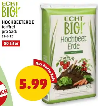 PENNY HOCHBEETERDE torffrei 50L Angebot