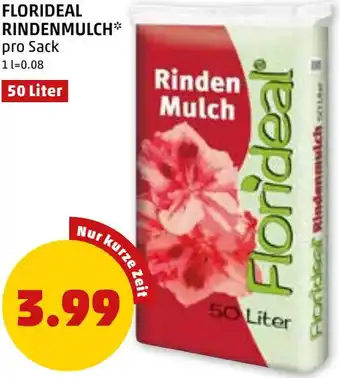 PENNY FLORIDEAL RINDENMULCH 50L Angebot