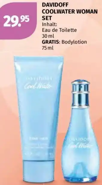 Müller DAVIDOFF COOLWATER WOMAN SET 30ml Angebot