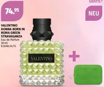 Müller VALENTINO DONNA BORN IN ROMA GREEN STRAVAGANZA Eau de Parfum 30 ml Angebot