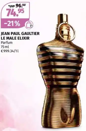 Müller JEAN PAUL GAULTIER LE MALE ELIXIR Parfum 75ml Angebot