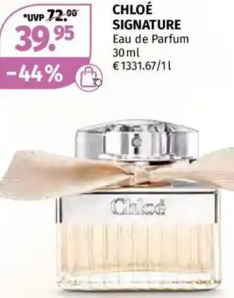 Müller CHLOÉ SIGNATURE Eau de Parfum 30 ml Angebot