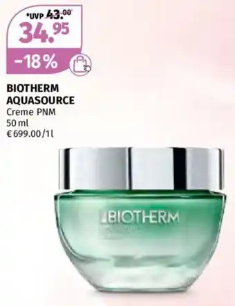 Müller BIOTHERM AQUASOURCE Creme PNM 50 ml Angebot