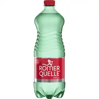 Metro Römerquelle Mineralwasser div. Sorten, Preisangabe ohne MwSt. (Preis inkl. MwSt. 0,47 €), METRO 1 Liter 1 Flasche Angebot