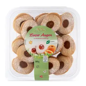 Hofer Monarc Linzer Augen in Eierform HOFER 500 Gramm 1 Packung Angebot