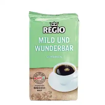 Spar Regio Der Beste Classic ganze Bohne oder gemahlen oder Mild und Wunderbar SPAR 500 Gramm 1 Packung Angebot