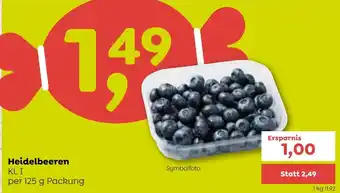 ADEG Heidelbeeren Angebot