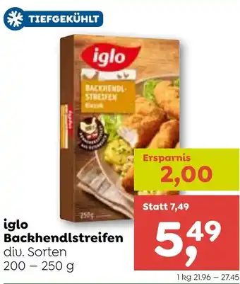 ADEG iglo Backhendlstreifen Angebot