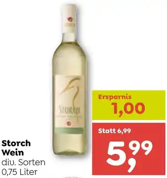 ADEG Storch Wein Angebot