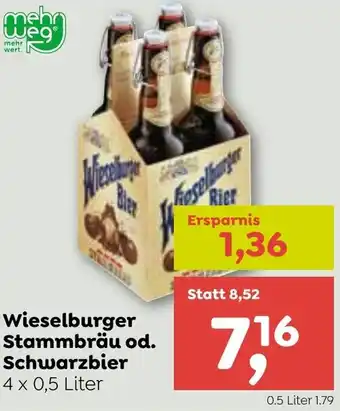 ADEG Wieselburger Stammbräu od. Schwarzbier Angebot