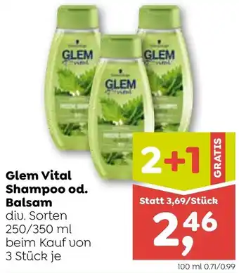ADEG Glem Vital Shampoo od. Balsam Angebot