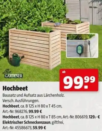 Hagebau Hochbeet Angebot