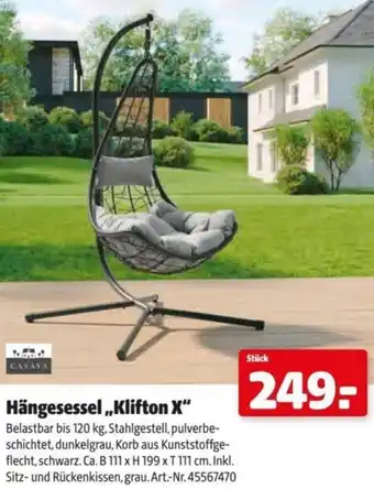 Hängesessel Klifton X