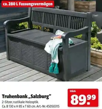 Hagebau Truhenbank Salzburg Angebot
