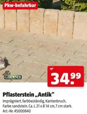 Hagebau Pflasterstein Antik Angebot