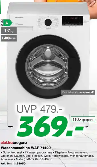 EP Waschmaschine Angebot
