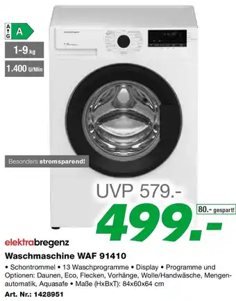EP Waschmaschine Angebot