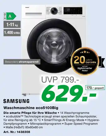 EP Waschmaschine Angebot