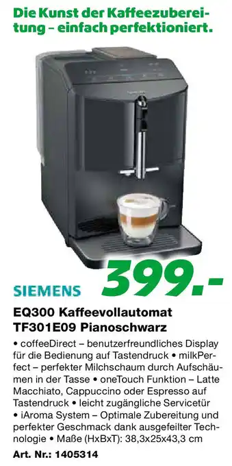 EP Kaffeevollautomat Angebot