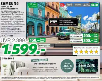 EP SAMSUNG 55" OLED 4K UHD-TV Angebot