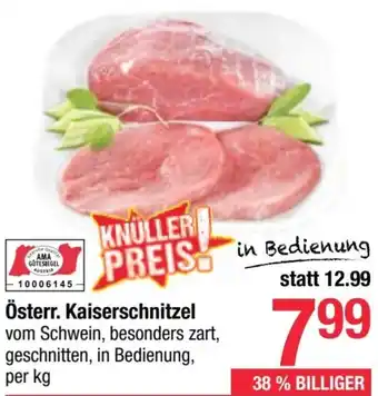 Maximarkt Kaiserschnitzel Angebot