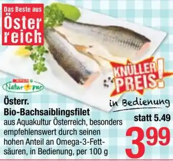 Maximarkt Bio-Bachsaiblingsfilet Angebot