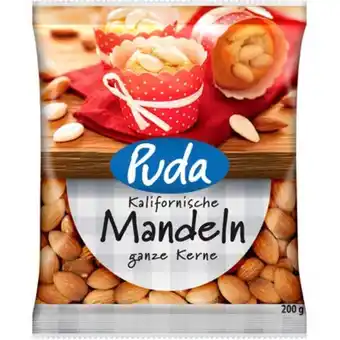 PENNY Puda Mandeln ganze Kerne Penny 200 Gramm 1 Packung Angebot