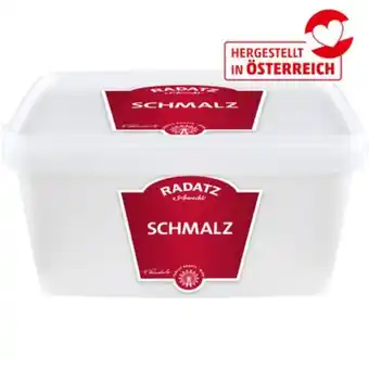 PENNY Radatz SCHMALZ Penny 500 Gramm 1 Becher Angebot