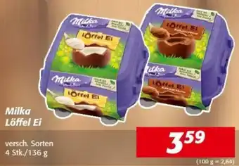 Nah&Frisch Milka Löffel Ei Angebot