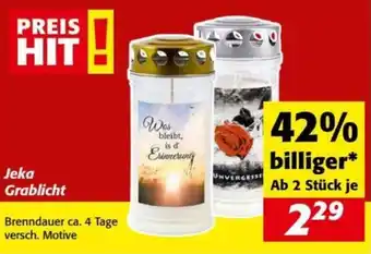 Nah&Frisch Jeka Grablicht Angebot