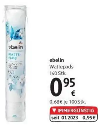 dm ebelin Wattepads Angebot